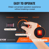 VEVOR Electric Cotton Candy Machine, 1000W Candy Floss Maker, Commercial Cotton Candy Machine with V952-TSMHTJLSWGXMBTCVMV3