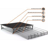Coffee Capsule Holder - Stand For 36 Stackable Capsules - Mesh Drawer Shelf V1188-MS-227-2338