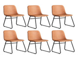Levede 6x Dining Chairs Kitchen Table CH1111-2-BRX3