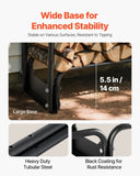 Firewood Rack with Waterproof Cover, 257 x 36 x 117 cm Outdoor Firewood Holder, 660lb Weight V952-DCJPSYGNJB102MUXJV0