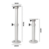 Table Pedestal Telescopic Furniture Leg 46-70cm Height Adjustable Easy Installation Detachable V985-RVTABLEPEDESTAL