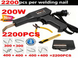 200W Plastic Welding Machine Kit Stapler Welder Garage Tool Repair Car Bumper V201-FDZ0067BL8AUB