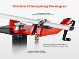 Heavy-Duty Pipe Chain, 1/8" - 5" Pipe Capacity, 26" Rugged Chain & Cast Iron Base, Hitch Mount V952-GLHQ185INCHH5UBQYV0