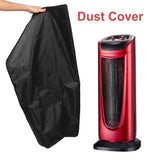 Outdoor Heater Cover Black Waterproof Dustproof with Zipper and Storage Pocket for Patio V1370-AZ4-17274