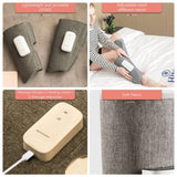 Leg Massager Heated Air Compression Foot Massage Calf Circulation Muscles Relax V201-MAS0710WH8AU