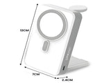 OneAdaptr OneGo White 5 in 1 MagSafe Charging Stand Power Bank OG-B10WH