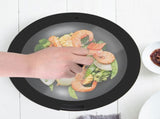 Sleek Black White Silicone Lids Available in Size Range of 18cm to 26cm B 20CM B 26CM V1189-LWWAL-20260327-04676