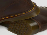 Dr. Martens 1460 8 Up Crazy Horse Leather Boots Shoes - Gaucho Brown V563-11822203-GCH-3