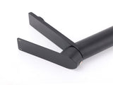 Matt Black Round Bathroom Basin Mixer Vanity Sink Faucet Spout Laundry Tap WELS V1233-KRS101BL
