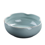Lotus Bowl Planter for Planting in Water Indoors x80x93 Ceramic Hydroponic Bonsai Flower Bowl for V1366-AZ2-W-16577