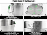 Measuring Cup with Pouring Spout - Cups with Scale - 1 Liter - Small Cups V1188-MS101-01399-1