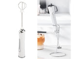 Electric Milk Frother, USB Rechargeable, 3 Speeds, Stainless Steel, Silent Portable Handheld Foam V1263-JX-2933