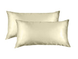 SILK PILLOW CASE TWIN PACK - SIZE 51X76CM - Sage ABM-10002249