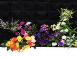 81 Pockets Vertical Felt Garden Plant Growing Container Bags Wall Hanging Planter V1294-YM0722-JYB00529-01