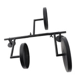 Window Rotating Plant Stand Shelf Indoor Black Floating Shelves 3 Tier Wall Mount Plant Holders for V1294-YM0901-3117250039811