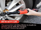 Cordless Electric Ratchet Wrench Set 12V Power Electric Ratchet Wrench 3/8inch 400 RPM Variable V985-RATCHETWRENCHES
