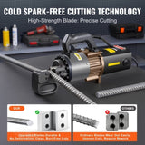 2000W Electric Hydraulic Rebar Cutter Cutting up to 1 Inch 8 4-25mm V952-GJQDJQX25MMLA0C7XV3