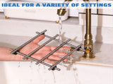 4Pcs Stainless Steel Trivet for Pots and Pans Pot Trivets Cooling Racks for Hot Pads Cooking and V1369-AZ3-W-15459