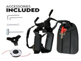 Whipper Snipper Straight Shaft Line Trimmer 31CC Pole Brush Cutter 4 STROKE V379-SNPPERST04
