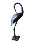 2 Piece Crane Couple Metal Statue Set V231-CAD-01