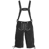Men's Lederhosen - Genuine Leather, Authentic German Lederhosen for Men, Oktoberfest Outfit V1237-ZY-203-3408