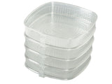 Transparent Dish Dust Cover Dustproof Multi Layer Dish Cover Multifunctional Food Cover 4 Layer V1294-YM0521-3118230076512