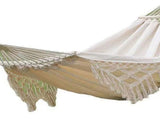 Backyard Hammock with Tassels 500lb Load Bearing Single Double Hammock with Hanging Ropes for V1294-YM0901-3116240018212