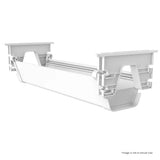 Lifespan Fitness ErgoDesk Automatic Standing Desk 1500mm Cable Management Tray V572-LFDK-EDKWB-150C