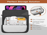 Laptop Shoulder Bag With Water Resistant Oxford Fabric, Extra Organizer Pockets And Removable Strap V1237-ZY-807-149