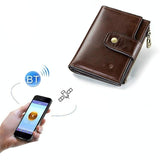 Rfid-Protected Smart Bluetooth Leather Wallet PRL-64384350DBT