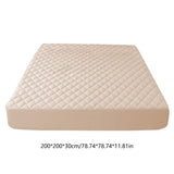 Splashproof Mattress Protector, Waterproof Bed Cover for Deep Pocket Mattress Up to 30", No Dusting V1192-AZ-W-30175