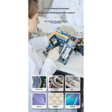 Portable Pocket Digital Electronic Microscope AF Lens 500X Magnification 3Inch Screen Autofocus V1366-AZ2-W-14595