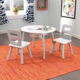 Round Table and 2 Chair Set for kids V178-12731