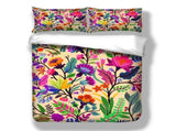 Vibrant Botanical Garden Quilt / Doona / Duvet Cover set V745-AQ043801S2