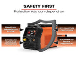 ROSSI 40 Amp Plasma Cutter, Portable Oxy Torch Welder Cutting Machine, 15A Plug V219-TOLWDRROB04X