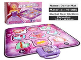 Purple Wireless Kids Electronic Princess Dance Mat & Music Playmat - 7 Modes Foot Game Pad V888-ELOSUNG39909