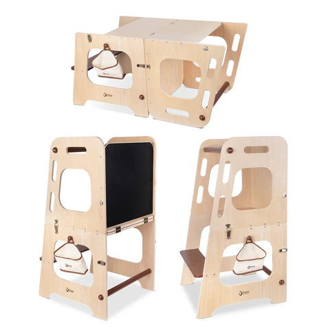 Cwip Table Convertible Helper Tower-table by Classic World V572-CWIP-CONHELPTW ...