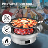 KILIROO Multifunctional Camping Charcoal BBQ Grill Stove V227-5227715002080