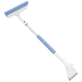 360&deg Pivoting Snow Scraper with Extendable Handle, Multi-Use Ice Scraper, Sponge Brush & Window V1369-AZ3-W-17239
