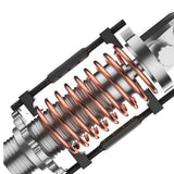 Carbon Steel Lightweight Spring Compressor Uniform Spring Compression Motorcycle Car Special V1192-AZ-W-24014