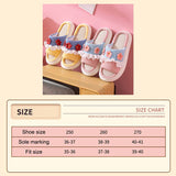 Slipper Comfortable Quick Drying Breathable Skidproof Women Sandal for Home Bedroom Pink 40/41 for V1294-YM0717-3117220193116