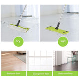 Microfiber Mops for Floor Cleaning Flat Wet and Dry Dust Mop for Hardwood Floors, Laminate, Wood, V1192-AZ-W-29940