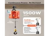 3-in-1 Electric Hoist Winch, 700 kg Capacity, 1500W Portable Power Winch Crane, 7.6 m Lifting V952-CGGGKBXSDDHL17XY4001V3