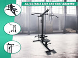 Lat Pulldown Low Row Fitness Machine Home Gym Strength Trainer V63-782635