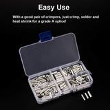 BN200pcs Tubular BN Crimp Terminals and HS-40J Crimping Pliers Set V1107-145-12761