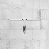 14 Inch Stainless Steel Shower Squeegee with All-Purpose Blade, 1 Set for Indoor Bathroom Cleaning V1366-AZ2-W-19304