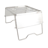 Stove Stand Rack Stainless Steel Silver Foldable Multifunctional Portable Picnic Pot Bracket for V1294-YM0716-3118220165011