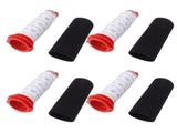 4Pcs Vacuum Cleaner Pre Motor Filter Foam Filter for Bosch 754176 754175 BCH6 Vacuum Cleaner Parts V1294-YM0703-3113230098811