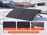 100W Foldable Solar Panel, 24% High-Efficiency Portable Monocrystalline Solar Panel Charger with MC4 V952-BXZDTYNB1100UD77V001Y3