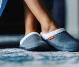ARCHLINE Orthotic Slippers Slip On Arch Scuffs Orthopedic Moccasins in Grey Marle - EUR 43 V563-ARCHLINE-SLIPON-GRYMRL-43